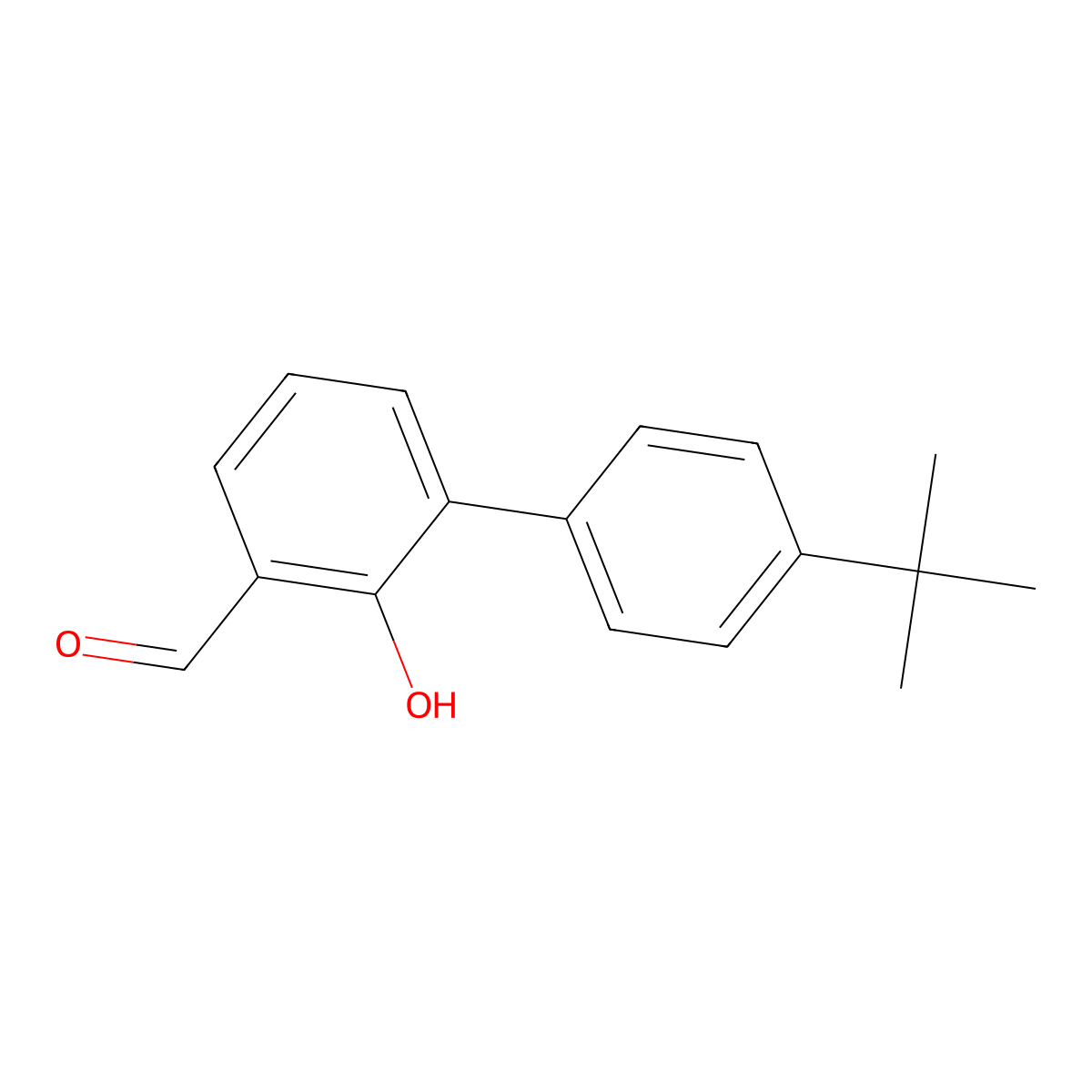 2-Formyl-6-(4-T-butylphenyl)phenol molecular structure, CAS 713511-86-5