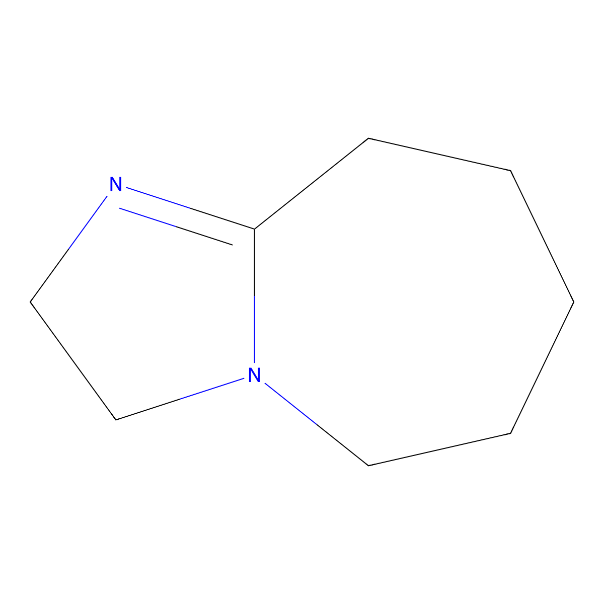 2,5,6,7,8,9-Hexahydro-3H-imidazo[1,2-a]azepine molecular structure, CAS 7140-57-0