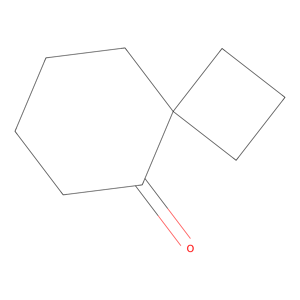 Spiro(3.5)nonan-5-one molecular structure, CAS 7141-75-5