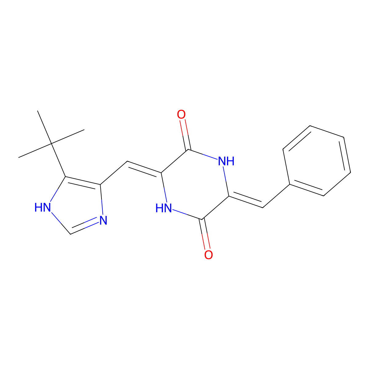Plinabulin molecular structure, CAS 714272-27-2