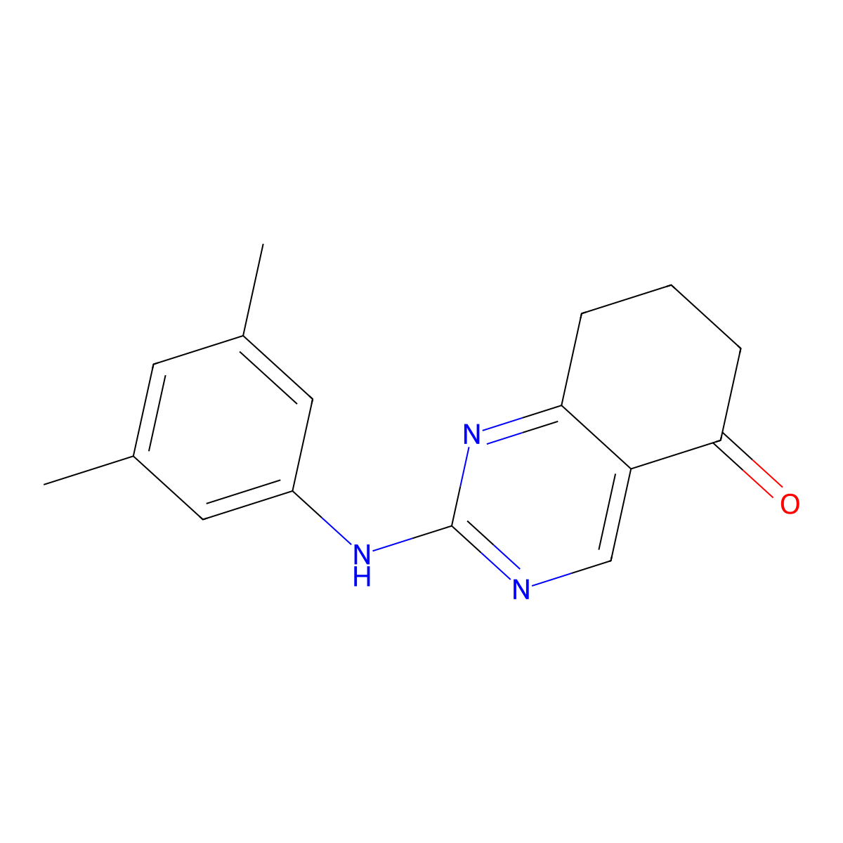 2-[(3,5-Dimethylphenyl)amino]-6,7,8-trihydroquinazolin-5-one molecular structure, CAS 714287-09-9