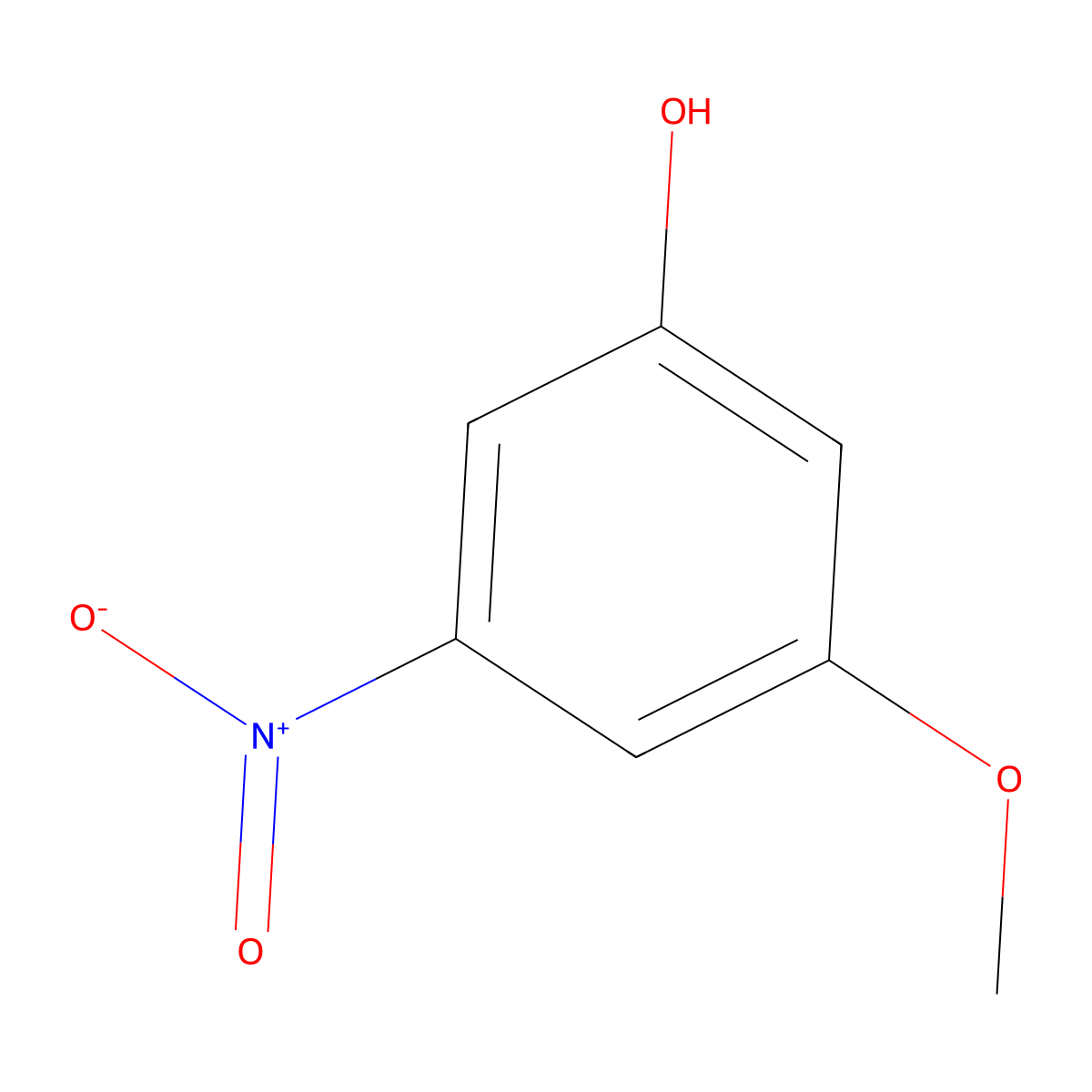 3-Methoxy-5-nitrophenol molecular structure, CAS 7145-49-5