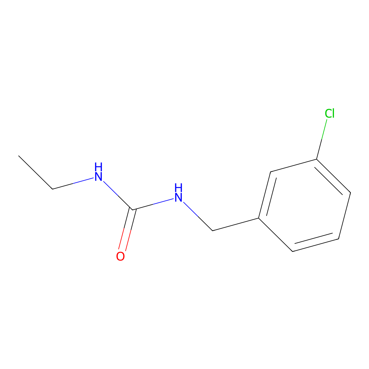 Lozilurea molecular structure, CAS 71475-35-9