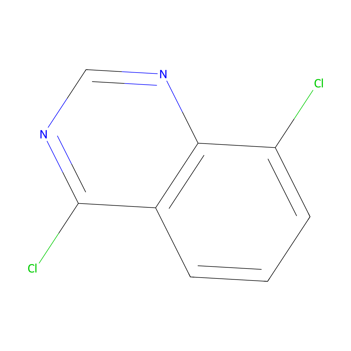 4,8-Dichloroquinazoline molecular structure, CAS 7148-34-7