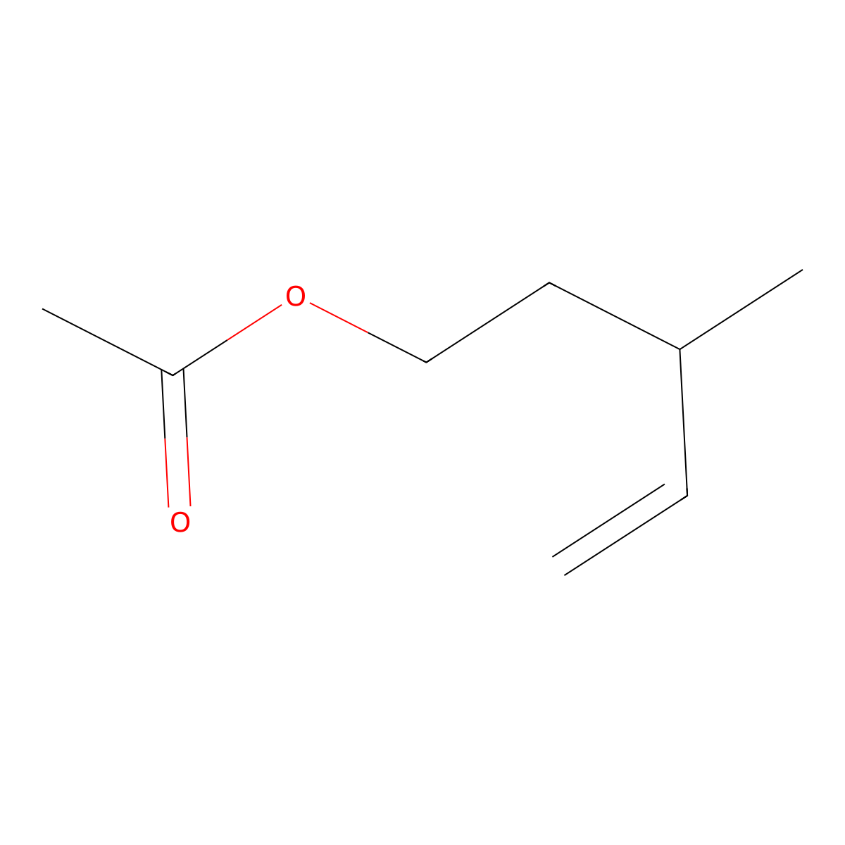 4-Penten-1-ol, 3-methyl-, 1-acetate molecular structure, CAS 71487-16-6