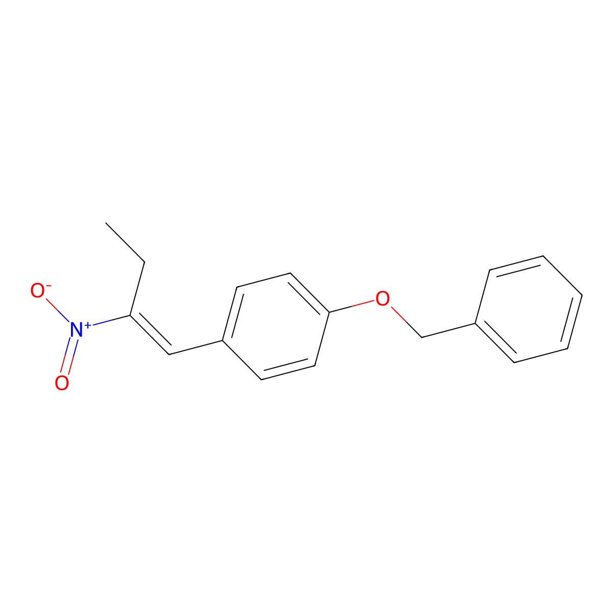 1-(Benzyloxy)-4-(2-nitrobut-1-en-1-yl)benzene molecular structure, CAS 71488-39-6