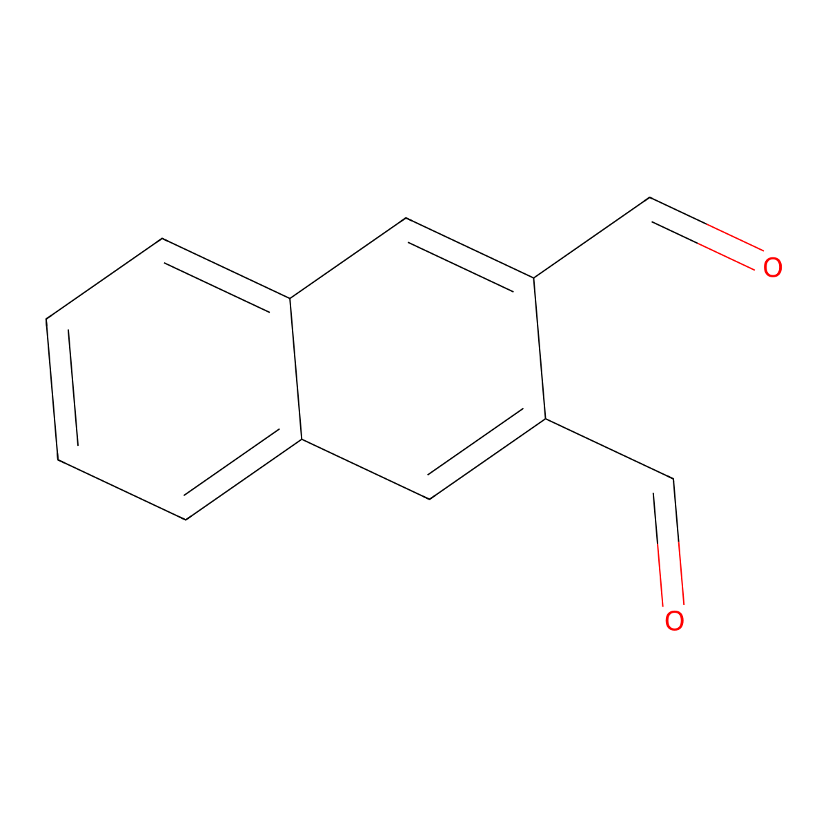 2,3-Naphthalenedicarboxaldehyde molecular structure, CAS 7149-49-7