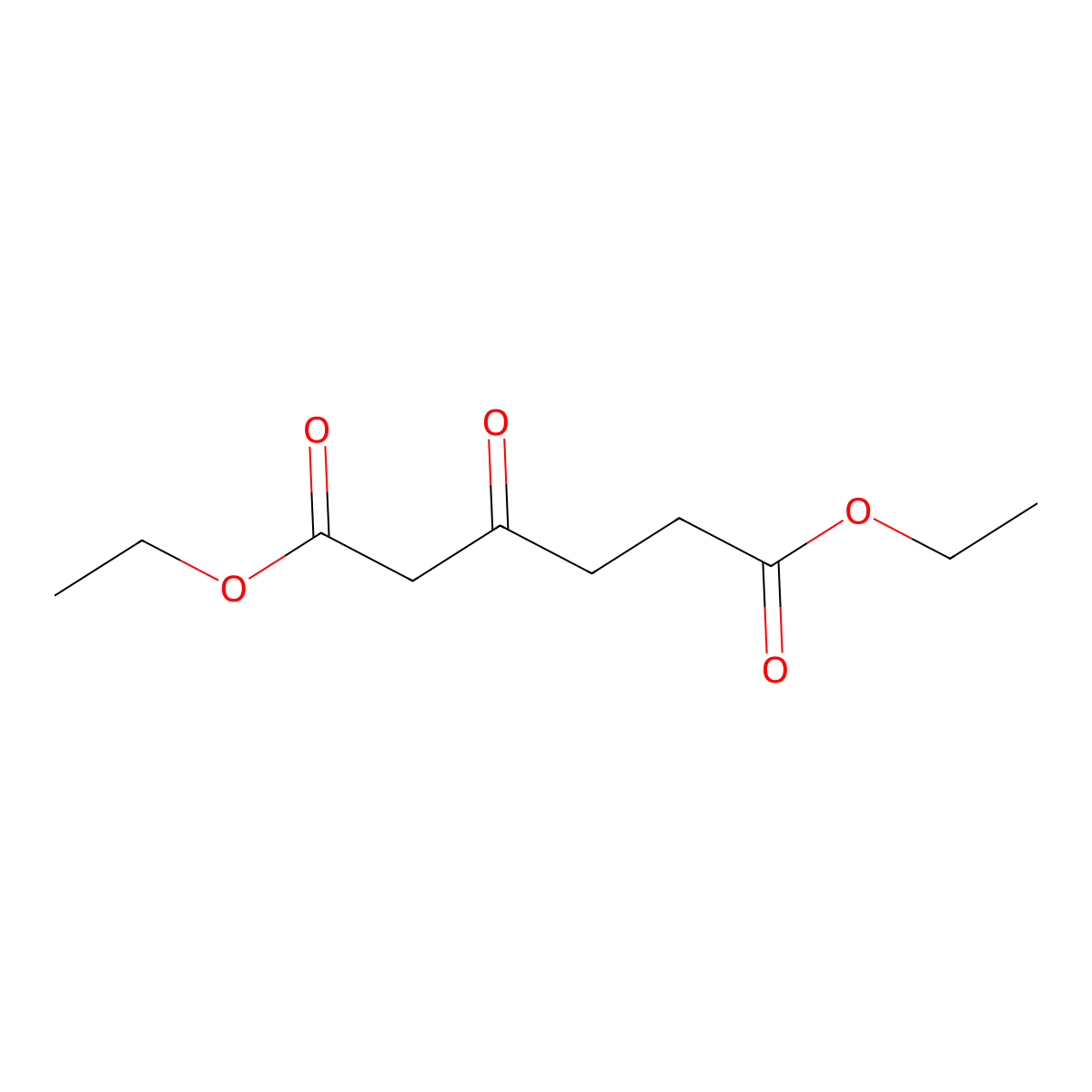Diethyl 3-oxoadipate molecular structure, CAS 7149-59-9
