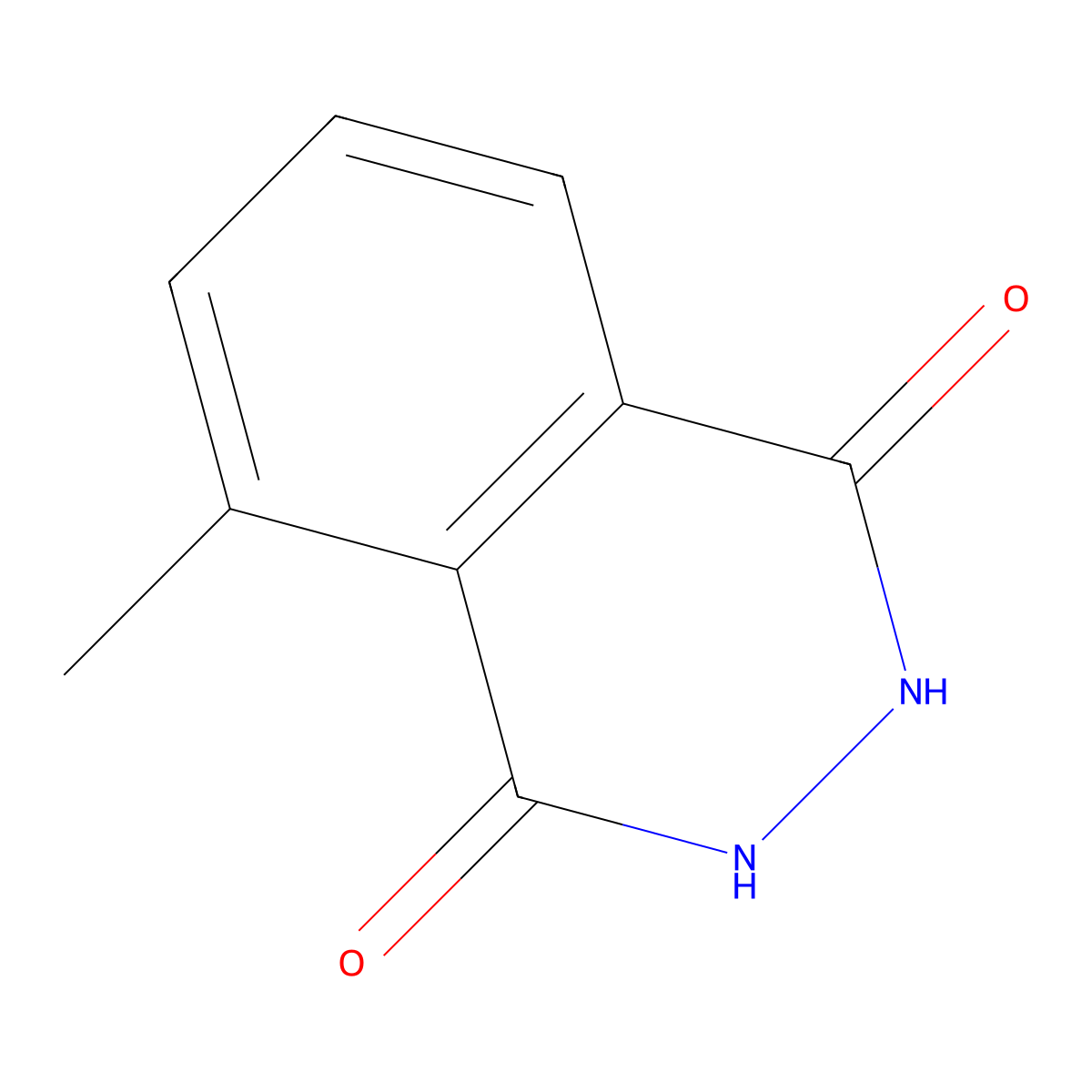 5-Methyl-2,3-dihydrophthalazine-1,4-dione molecular structure, CAS 71490-72-7