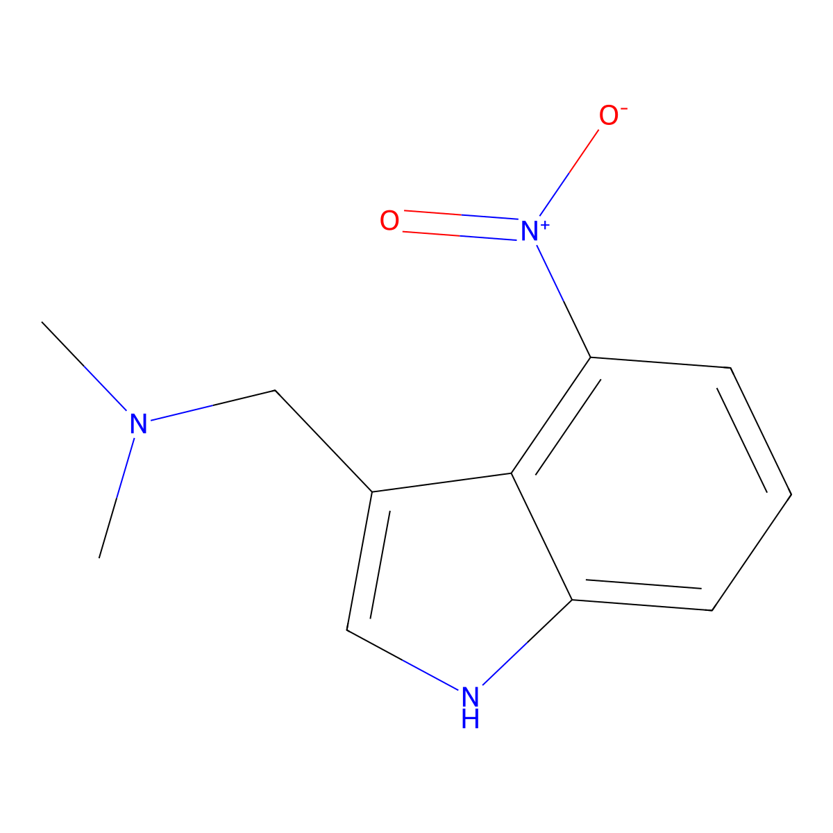 4-Nitrogramine molecular structure, CAS 7150-46-1