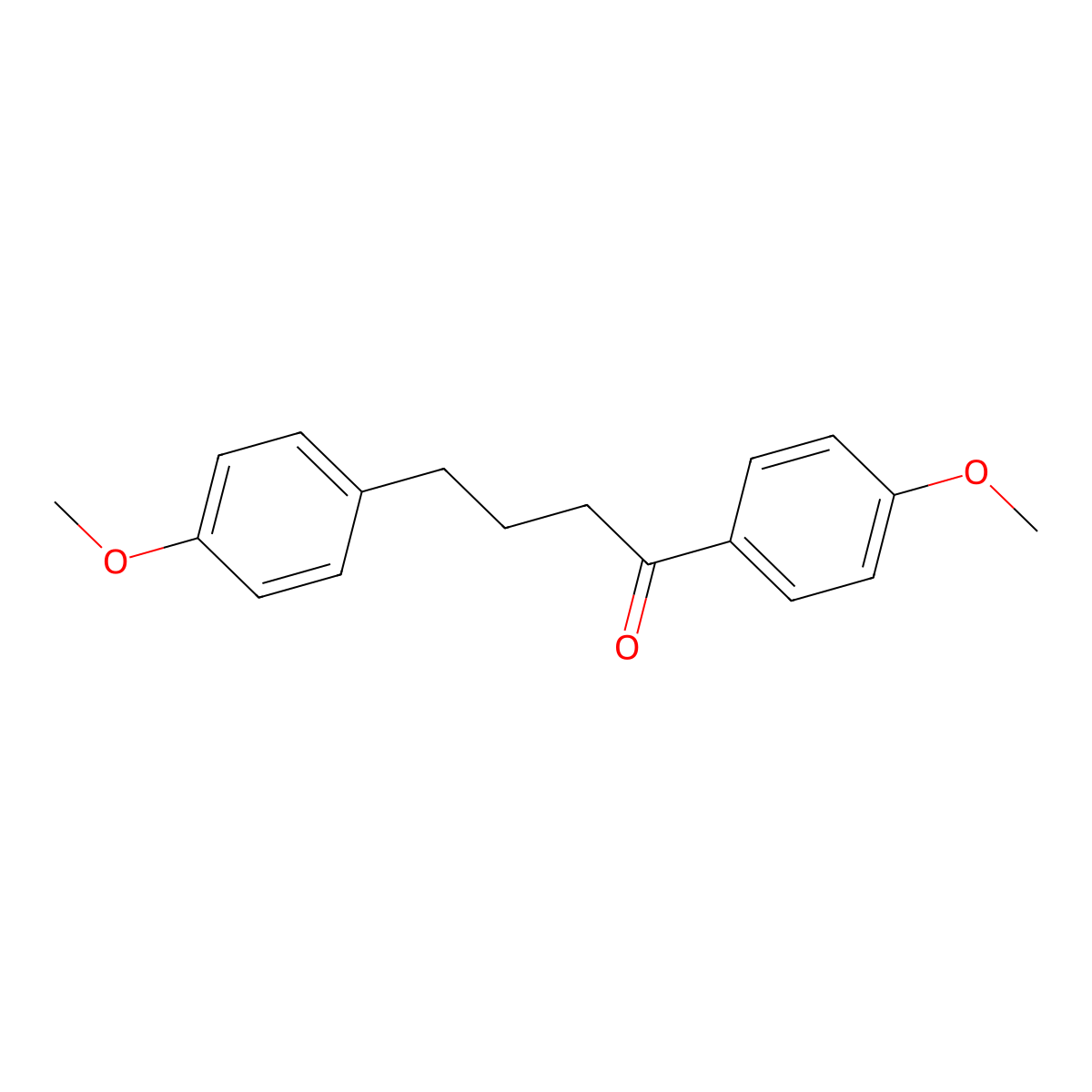 1,4-Bis(4-methoxyphenyl)butan-1-one molecular structure, CAS 71501-17-2