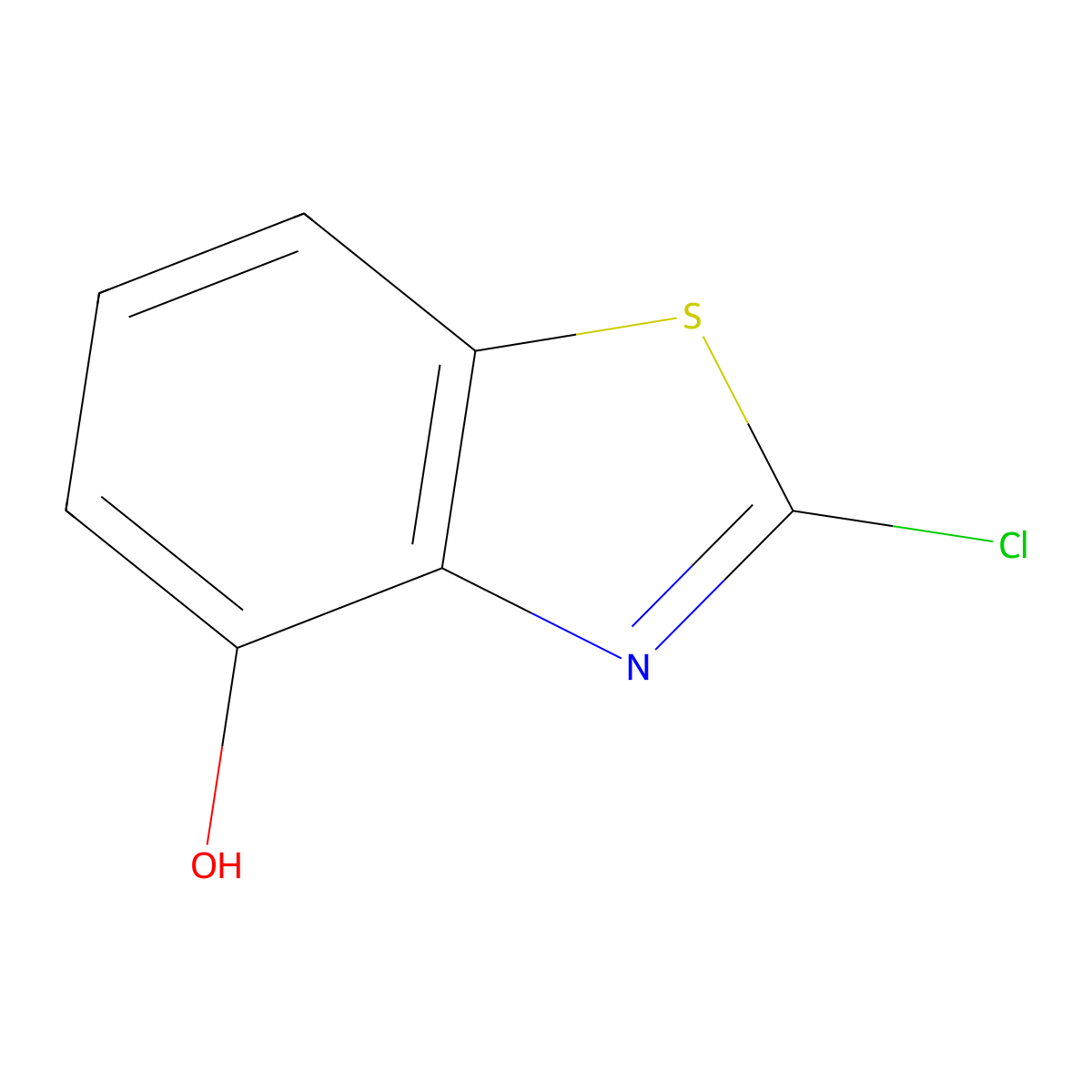2-Chlorobenzothiazol-4-ol molecular structure, CAS 71501-29-6