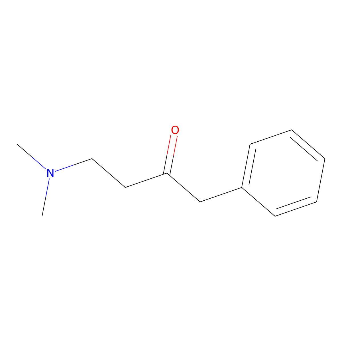 4-(Dimethylamino)-1-phenylbutan-2-one molecular structure, CAS 71504-18-2