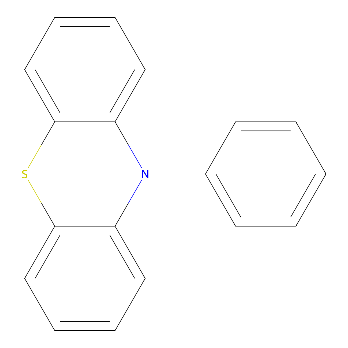 10-Phenylphenothiazine molecular structure, CAS 7152-42-3