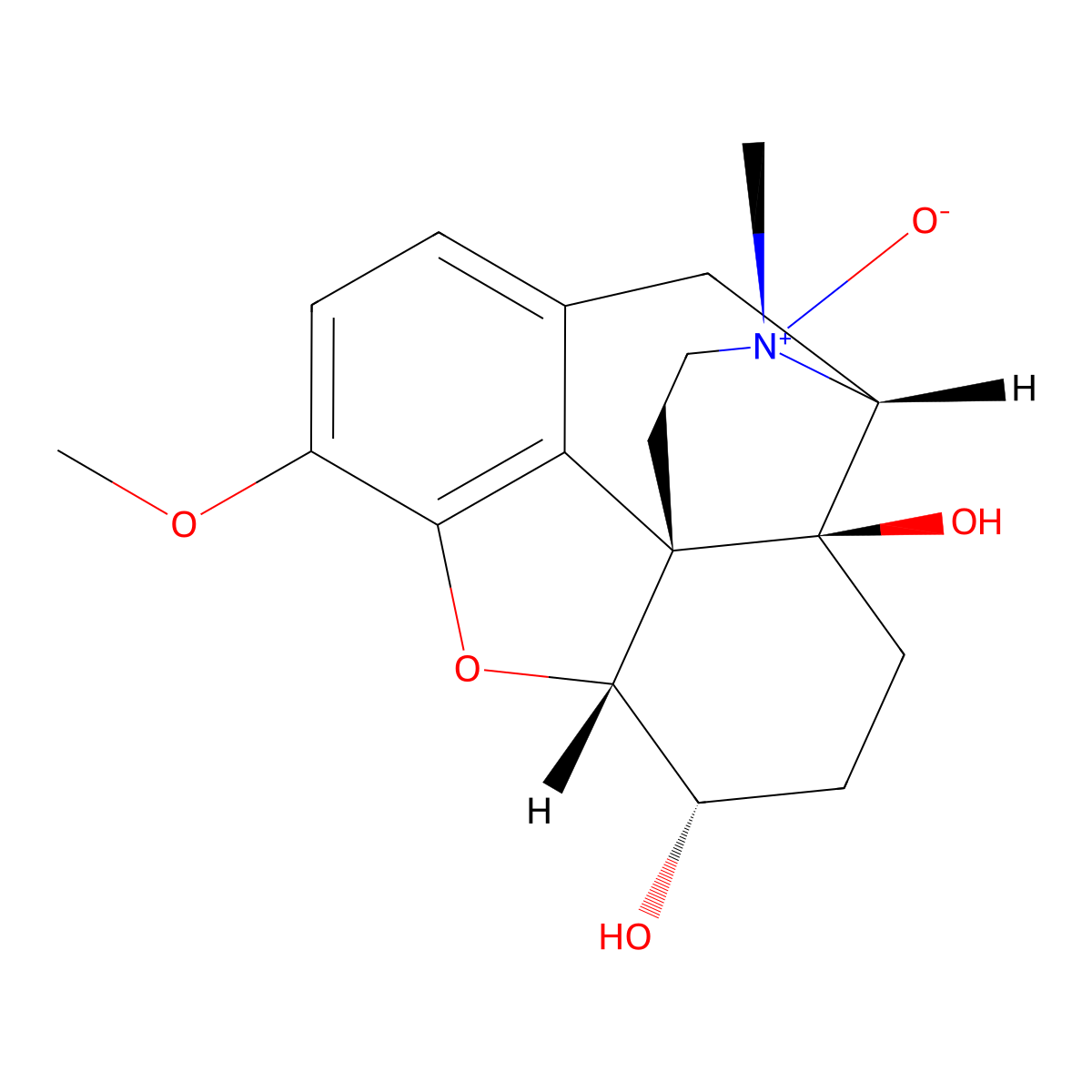 6alpha-Oxycodol N-oxide molecular structure, CAS 71539-53-2