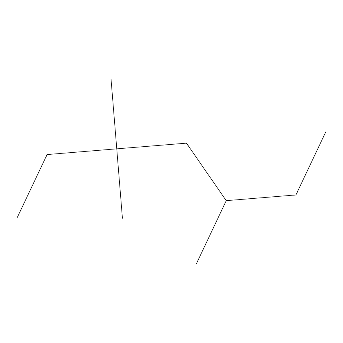 3,3,5-Trimethylheptane molecular structure, CAS 7154-80-5
