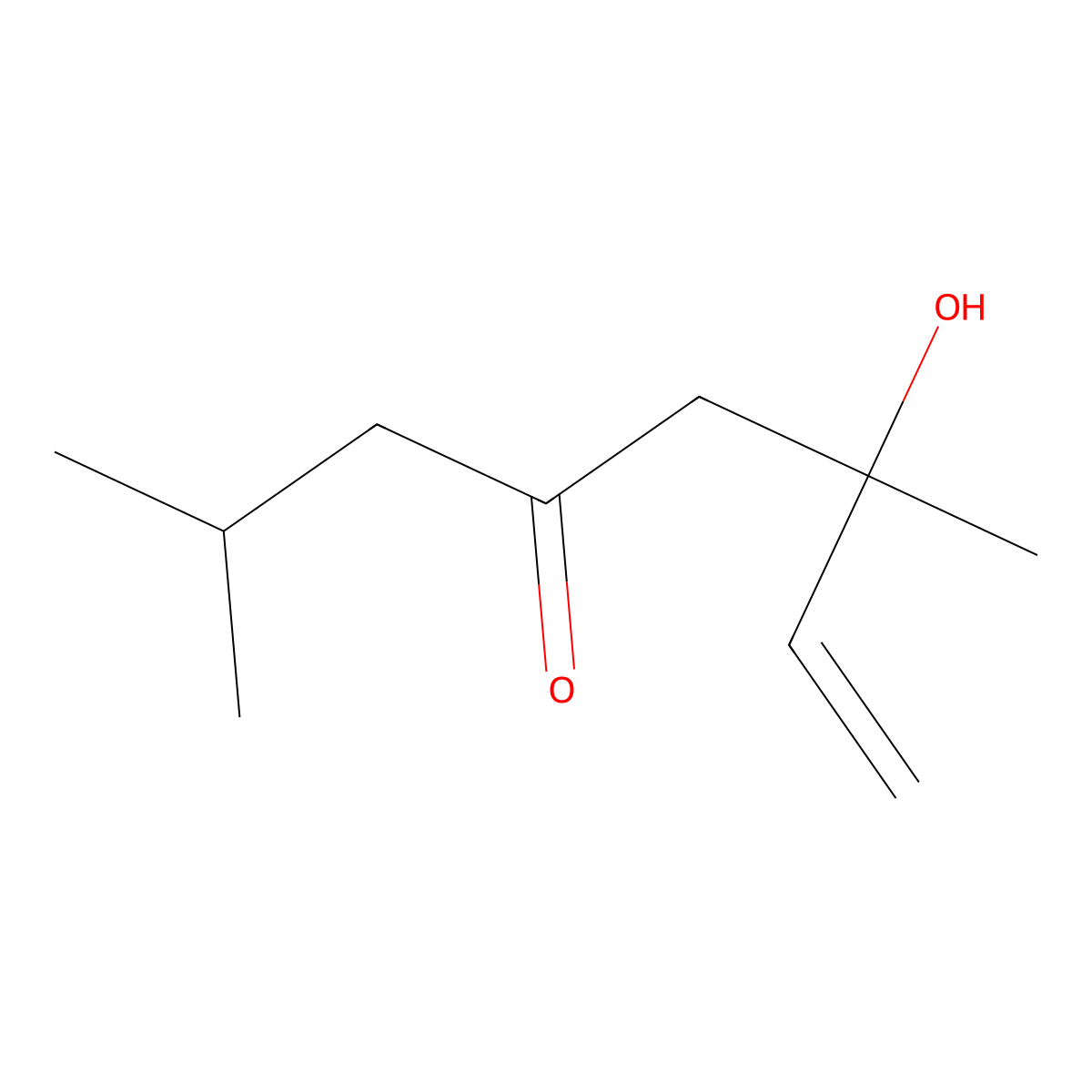 Tagetonol molecular structure, CAS 71547-63-2