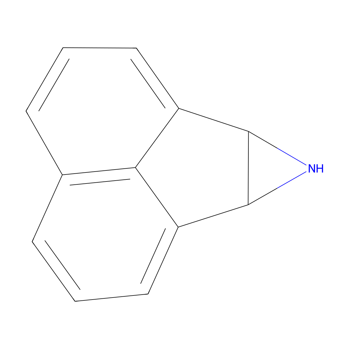 Acenaphth(1,2-b)azirine, 6b,7a-dihydro- molecular structure, CAS 7156-07-2