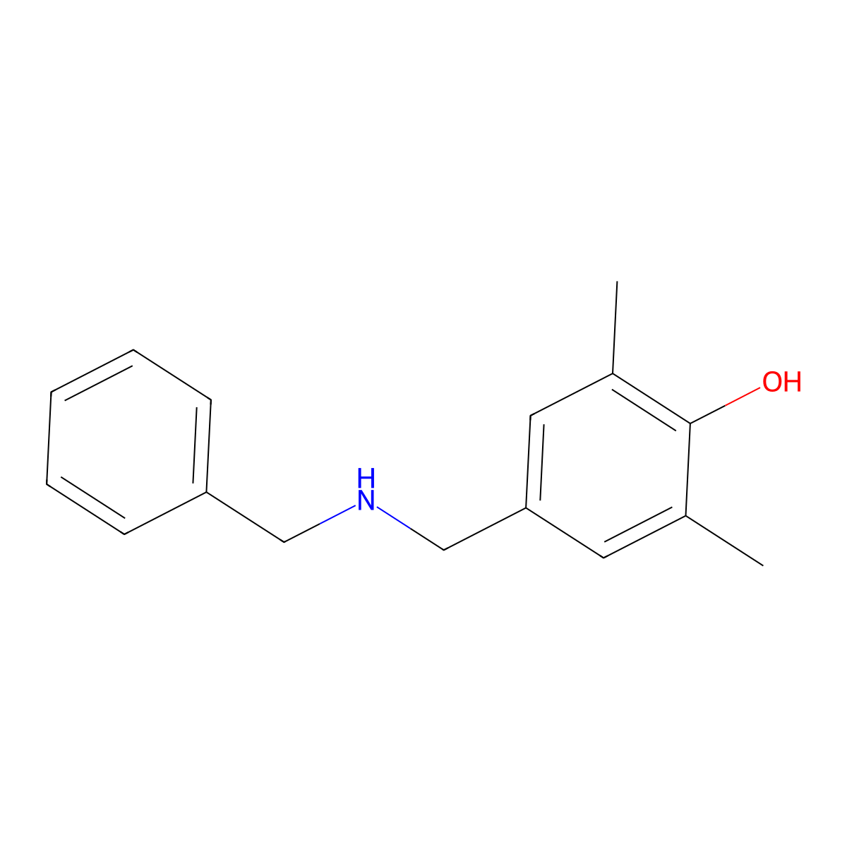 4-[(Benzylamino)methyl]-2,6-dimethylphenol molecular structure, CAS 715645-67-3