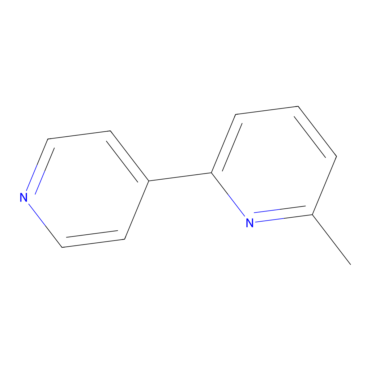 2-Methyl-6-pyridin-4-ylpyridine molecular structure, CAS 71569-89-6