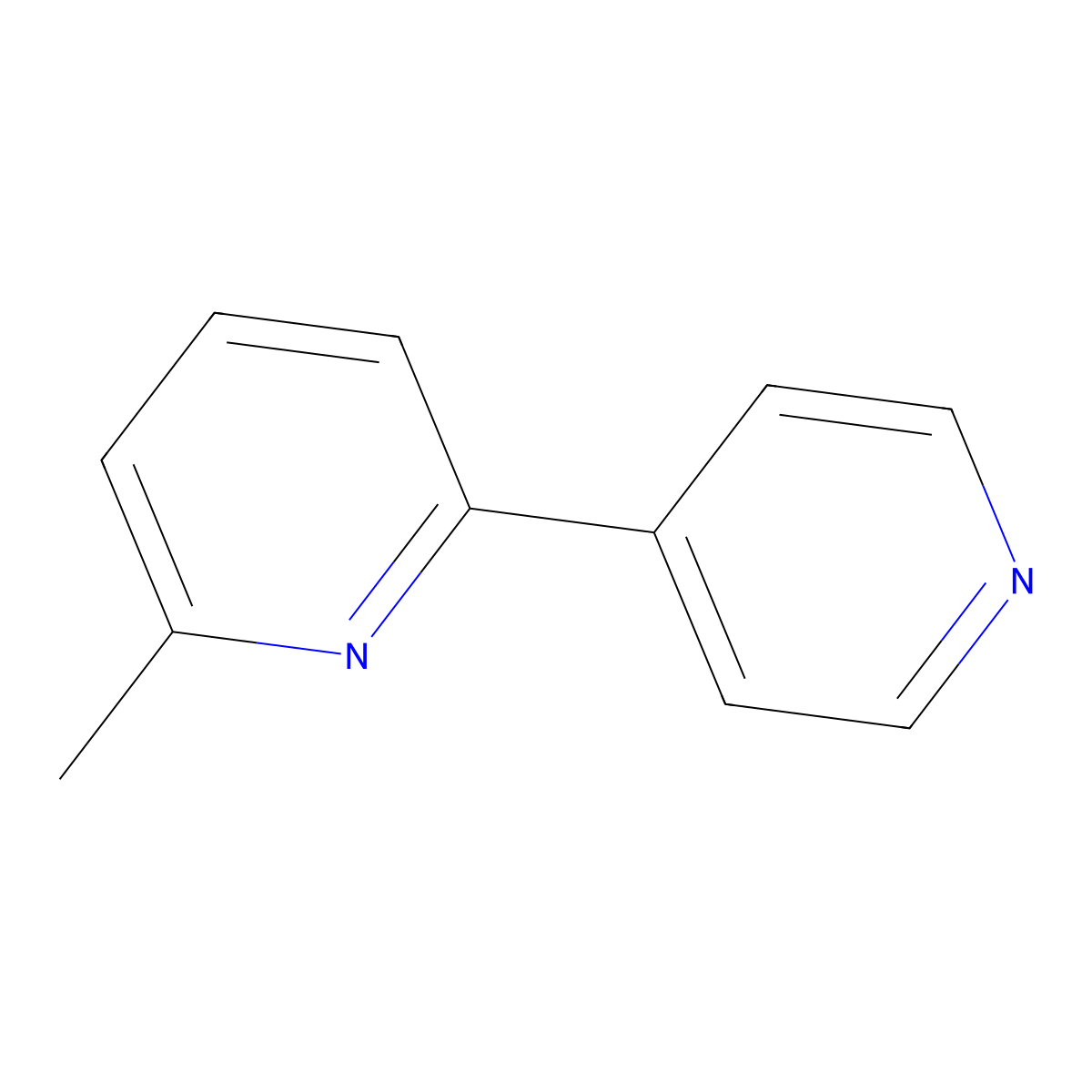 2-Methyl-6-pyridin-4-ylpyridine molecular structure, CAS 71569-89-6
