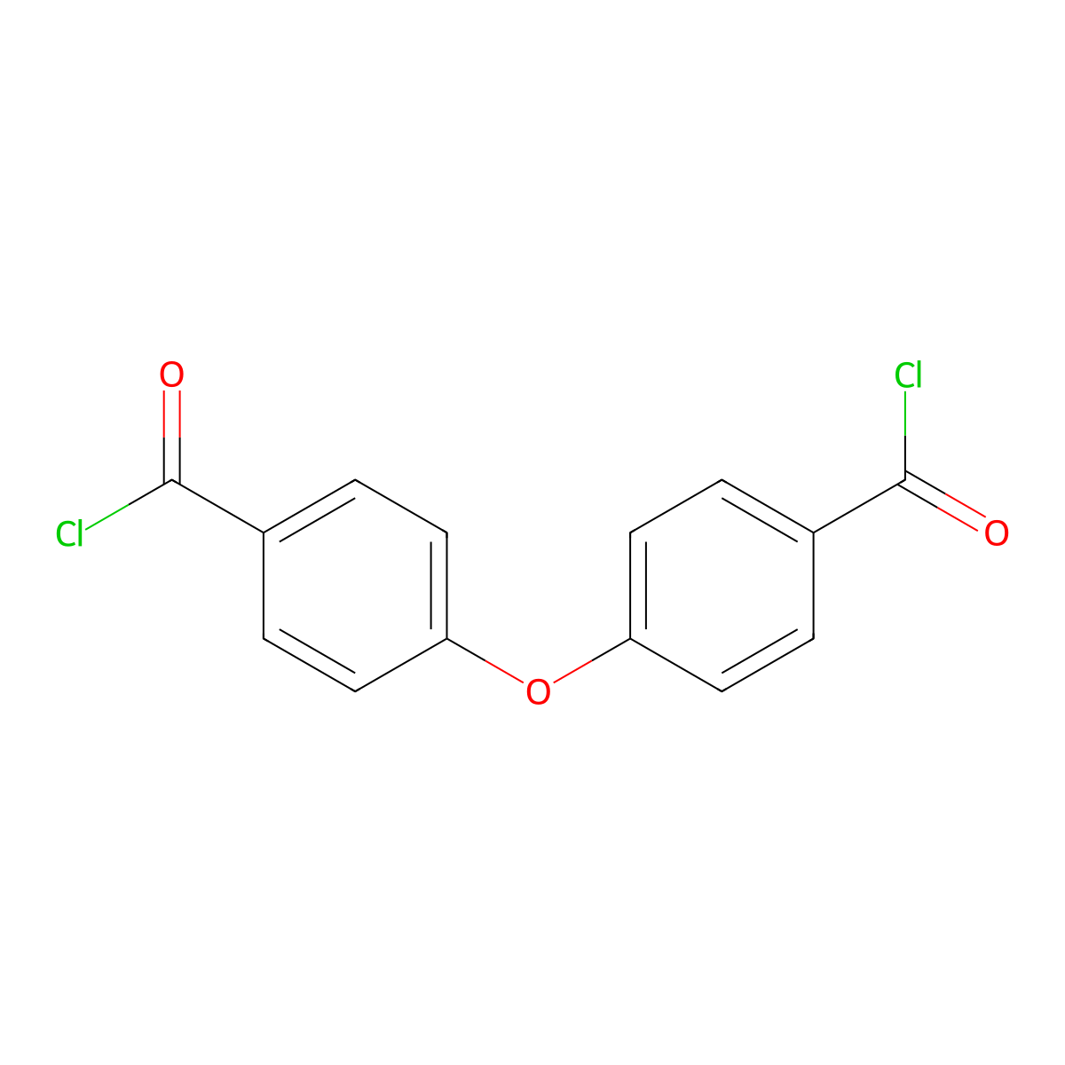 4,4'-Oxybis(benzoyl Chloride) molecular structure, CAS 7158-32-9