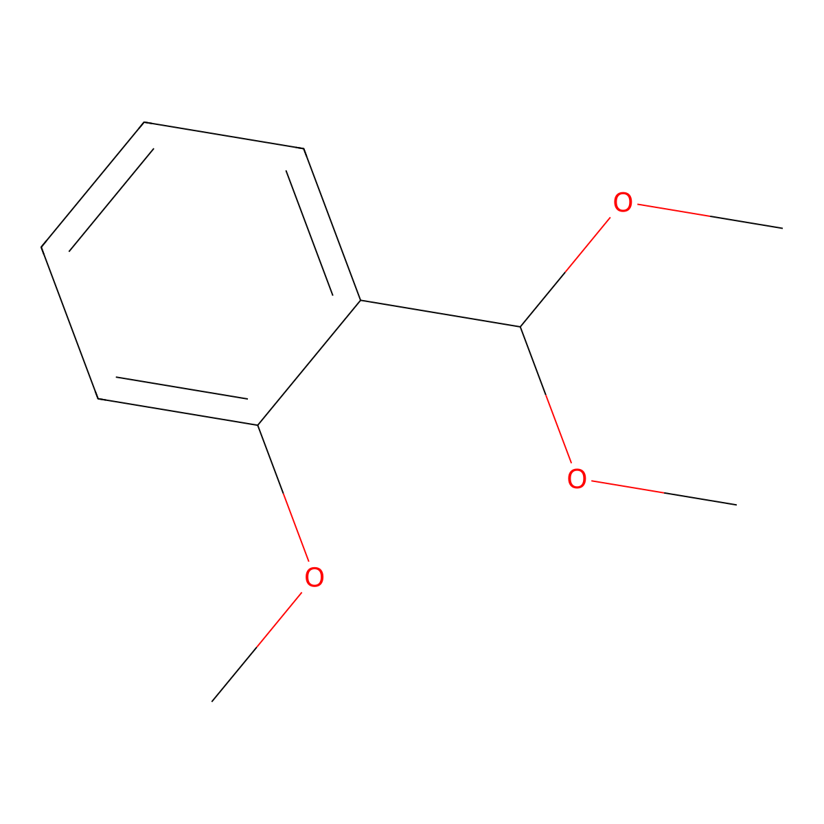 1-(Dimethoxymethyl)-2-methoxybenzene molecular structure, CAS 71617-08-8