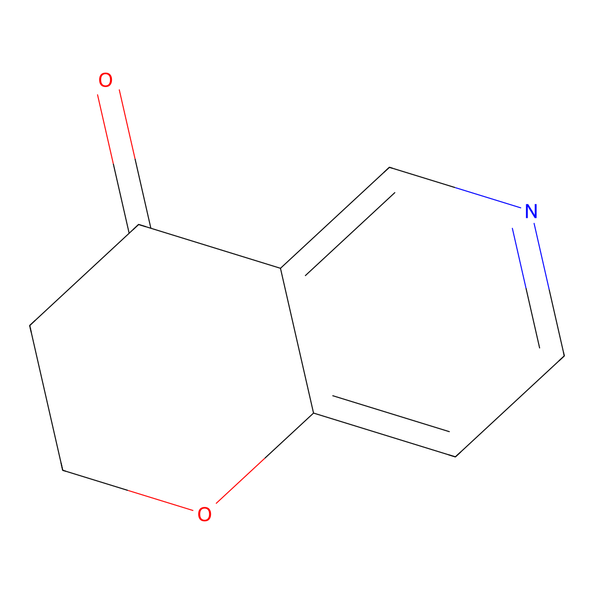 2,3-Dihydropyrano(3,2-c)pyridin-4-one molecular structure, CAS 71671-82-4