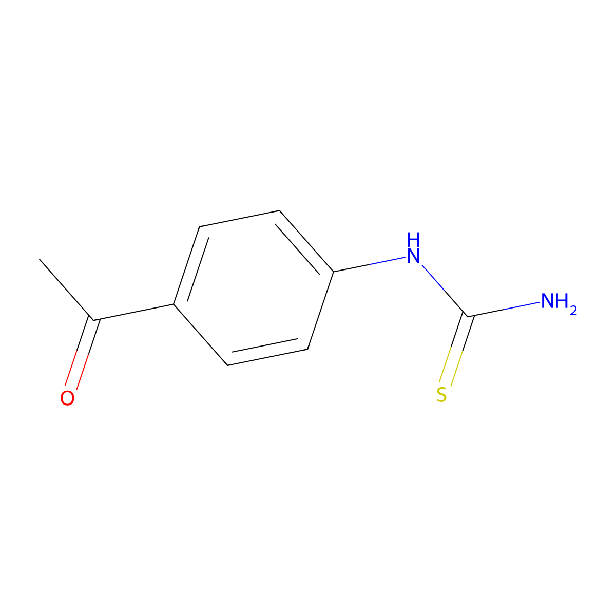 (4-Acetylphenyl)thiourea molecular structure, CAS 71680-92-7