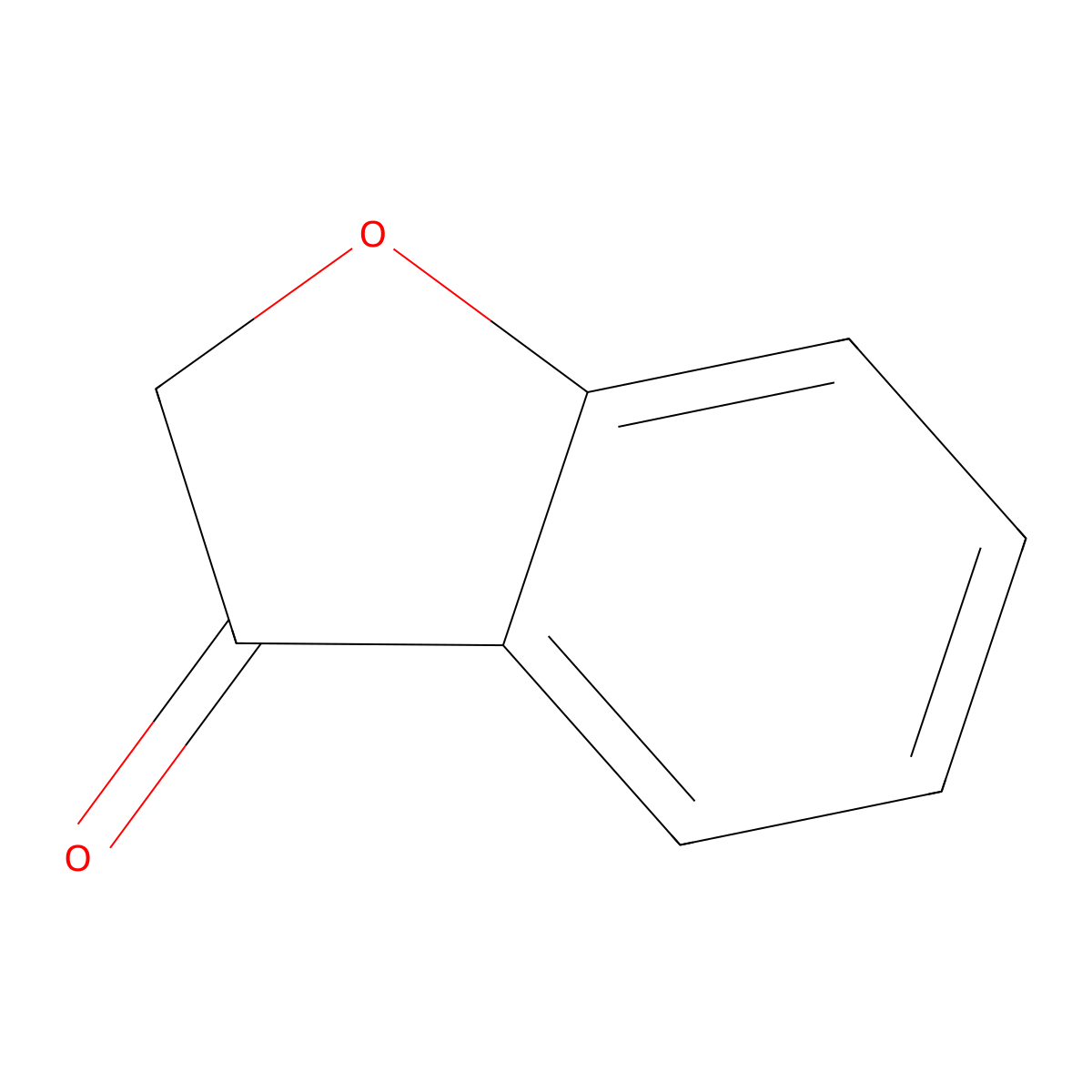 Coumaranone molecular structure, CAS 7169-34-8