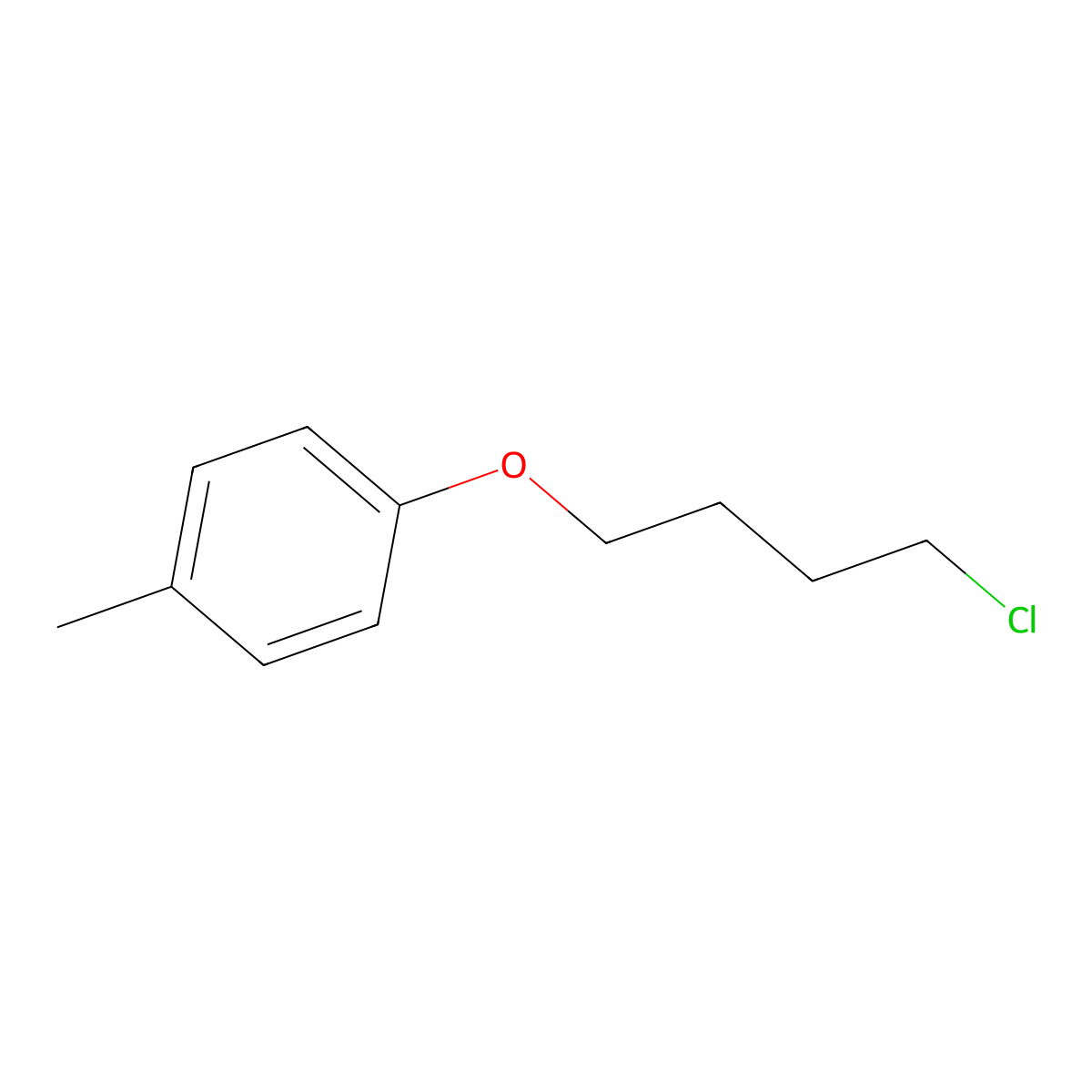 1-(4-Chlorobutoxy)-4-methylbenzene molecular structure, CAS 71720-44-0