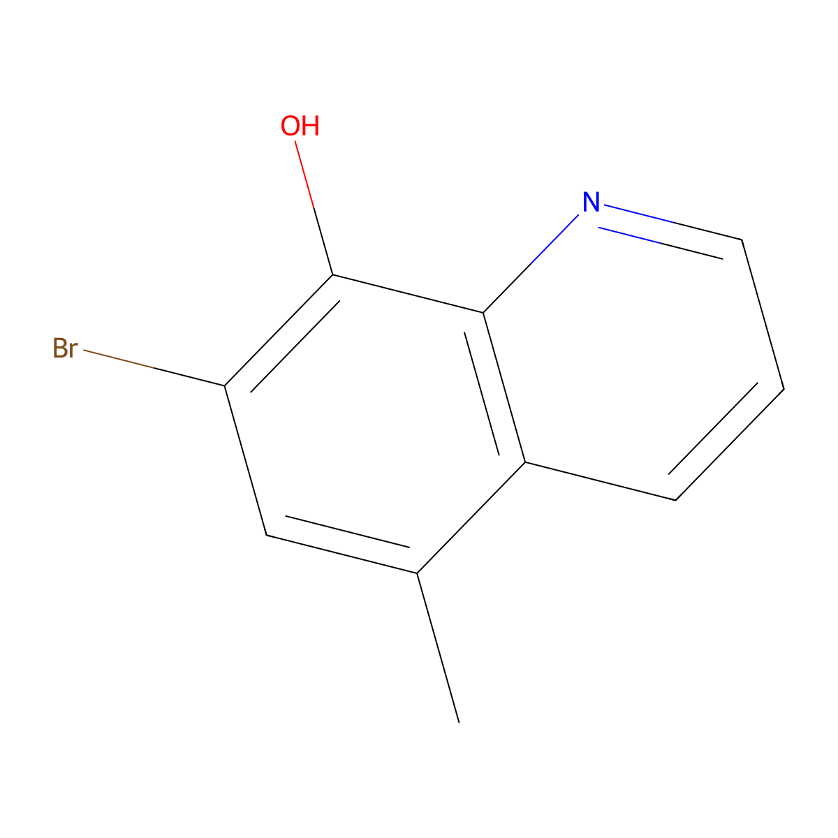 Tilbroquinol molecular structure, CAS 7175-09-9