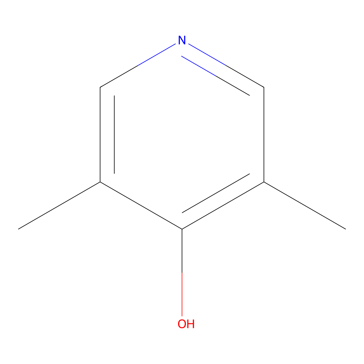 3,5-Dimethylpyridin-4-OL molecular structure, CAS 71755-73-2