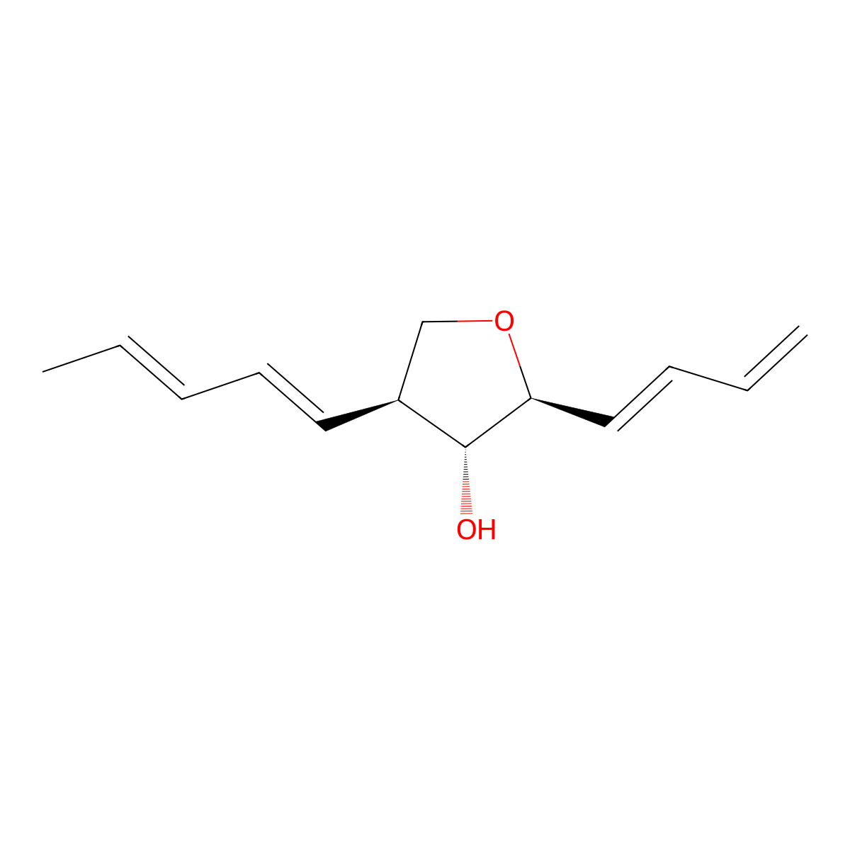 Aureonitol molecular structure, CAS 71774-51-1
