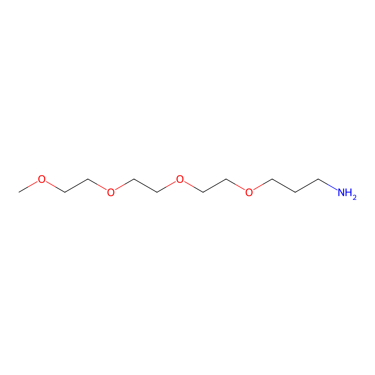 2,5,8,11-Tetraoxatetradecan-14-amine molecular structure, CAS 71794-29-1