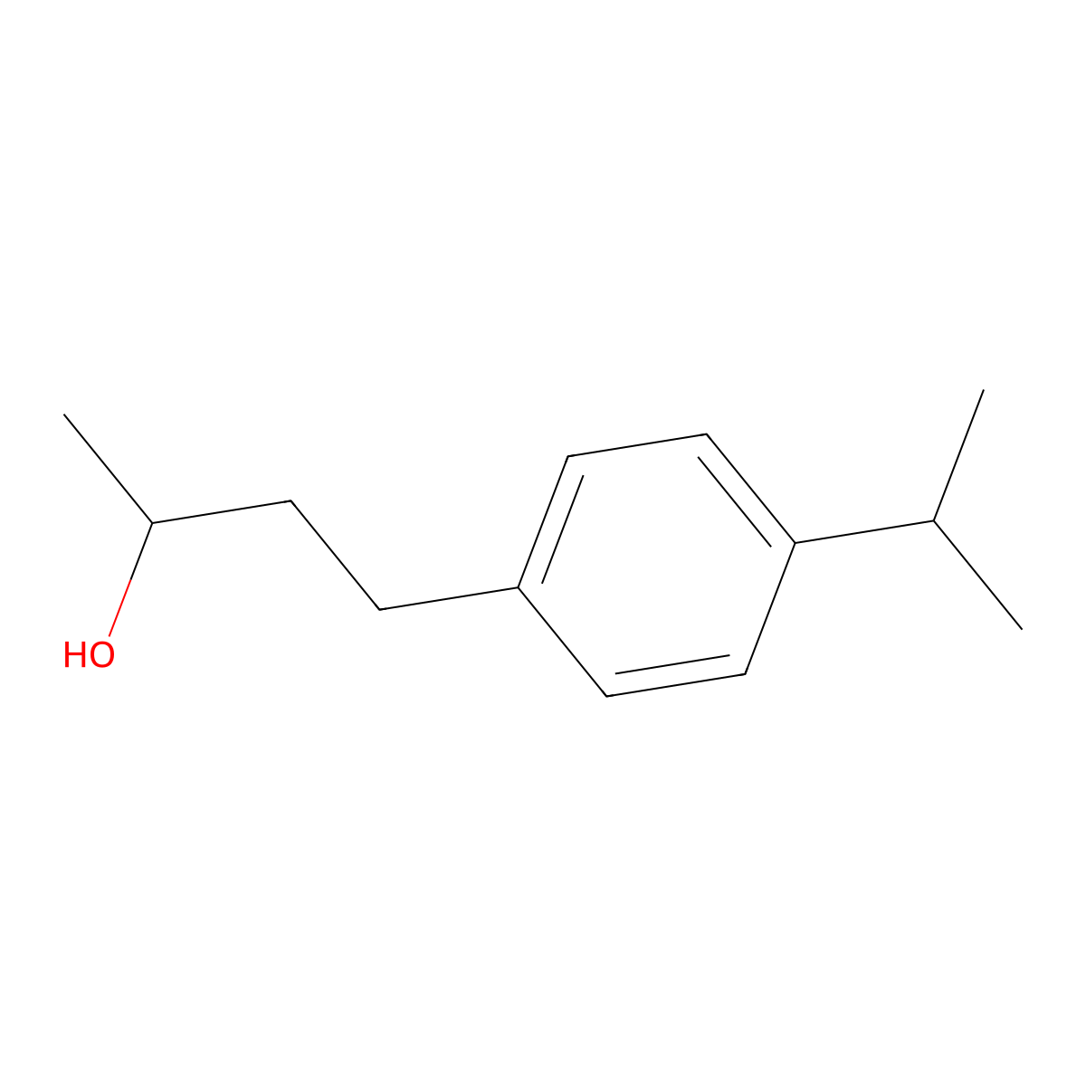 4-(4-Isopropylphenyl)butan-2-ol molecular structure, CAS 71807-58-4