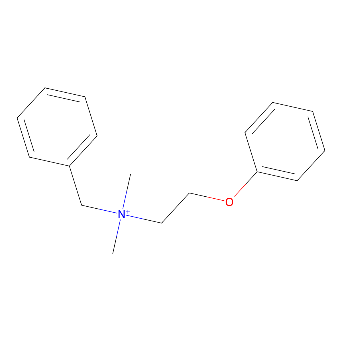 Bephenium molecular structure, CAS 7181-73-9