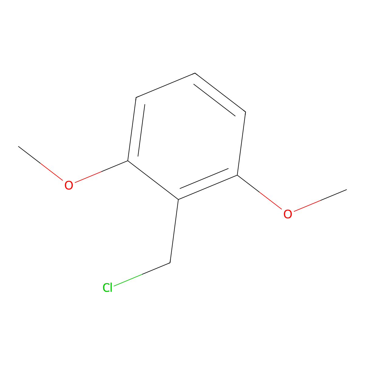 2-(chloromethyl)-1,3-dimethoxyBenzene molecular structure, CAS 71819-90-4