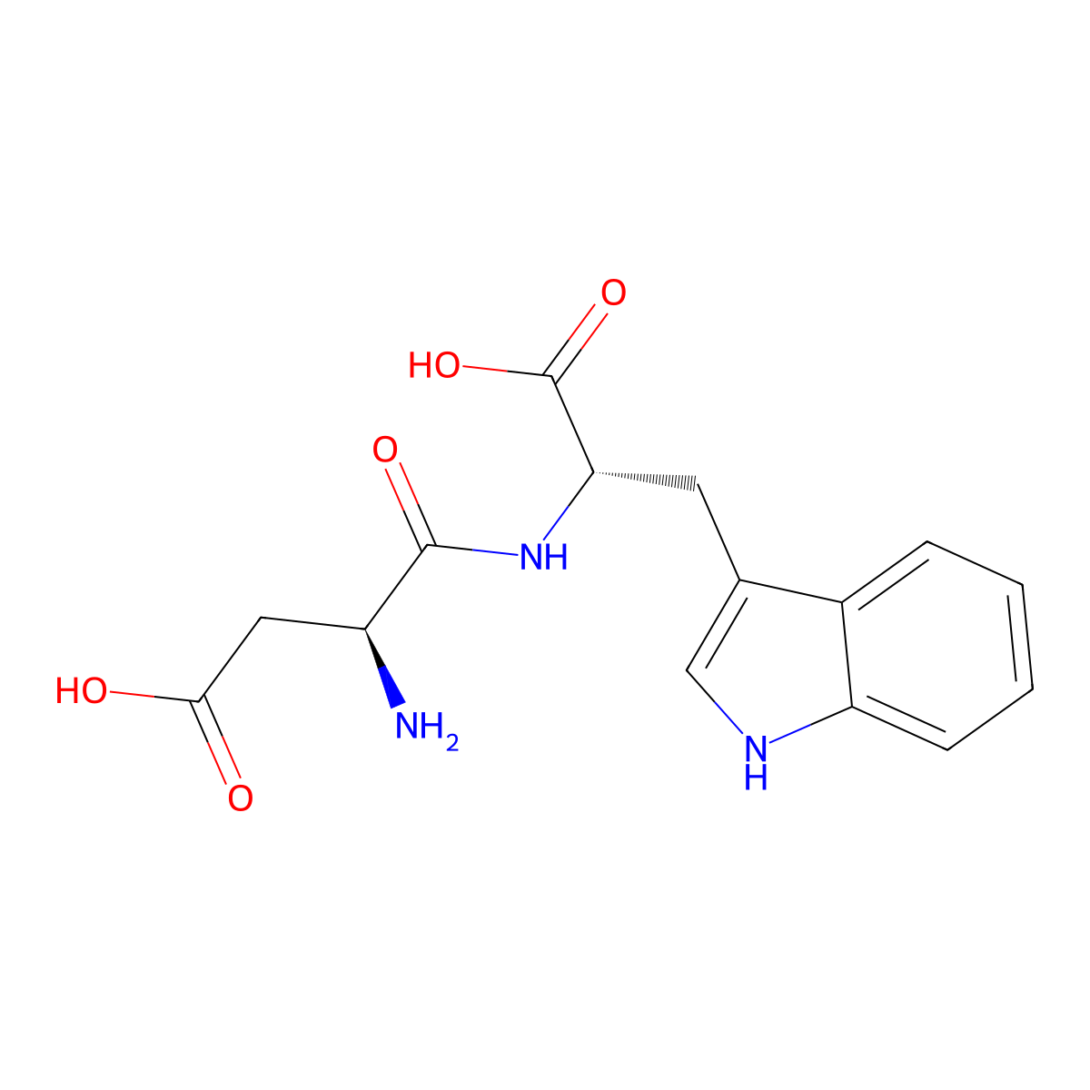 Asp-Trp molecular structure, CAS 71835-79-5