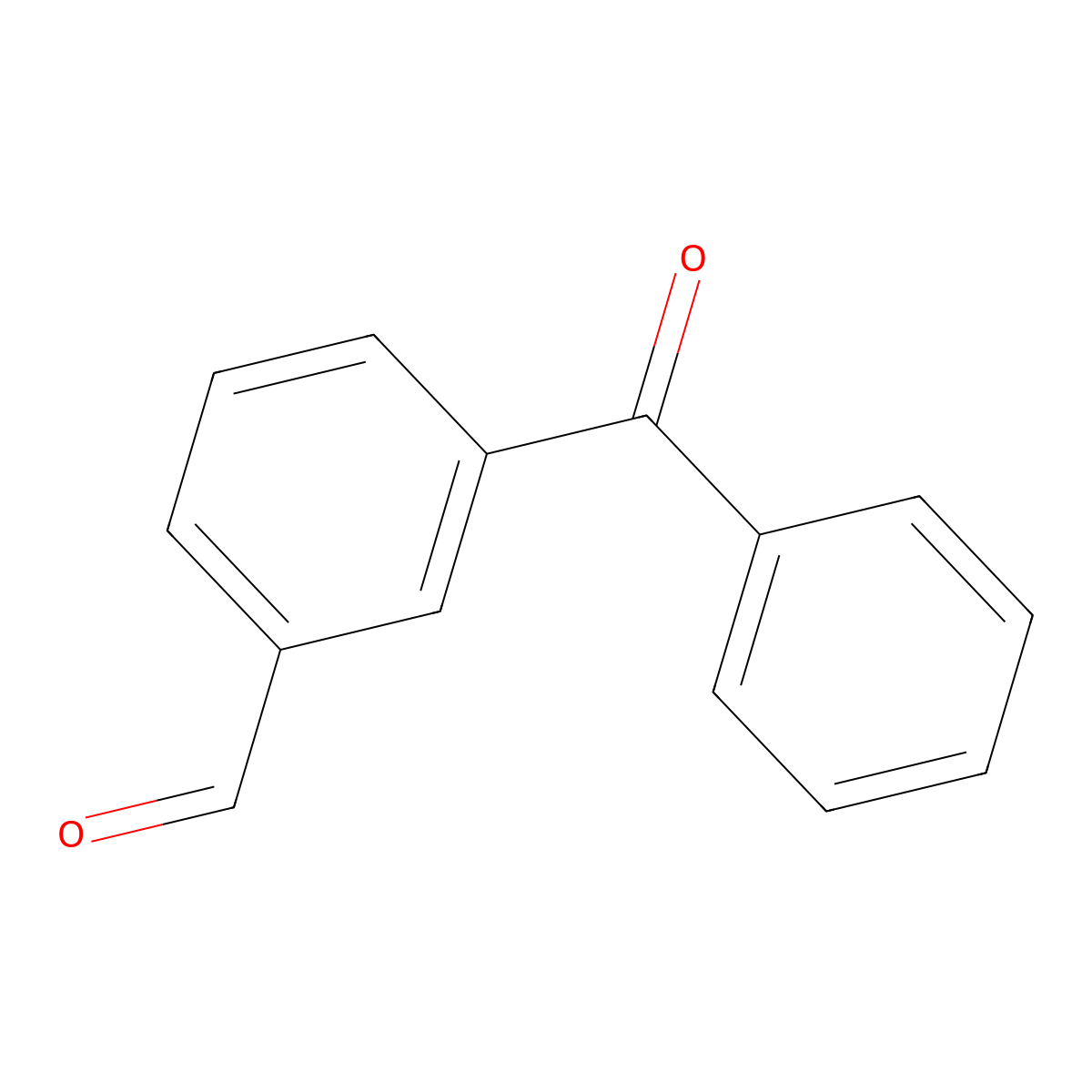 3-Benzoylbenzaldehyde molecular structure, CAS 71856-95-6