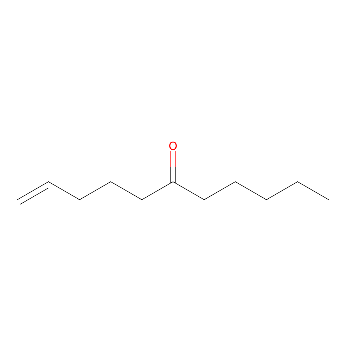 Undec-1-en-6-one molecular structure, CAS 71898-12-9