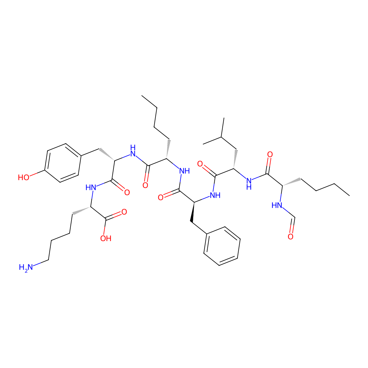 F-Chemotactic peptide molecular structure, CAS 71901-21-8