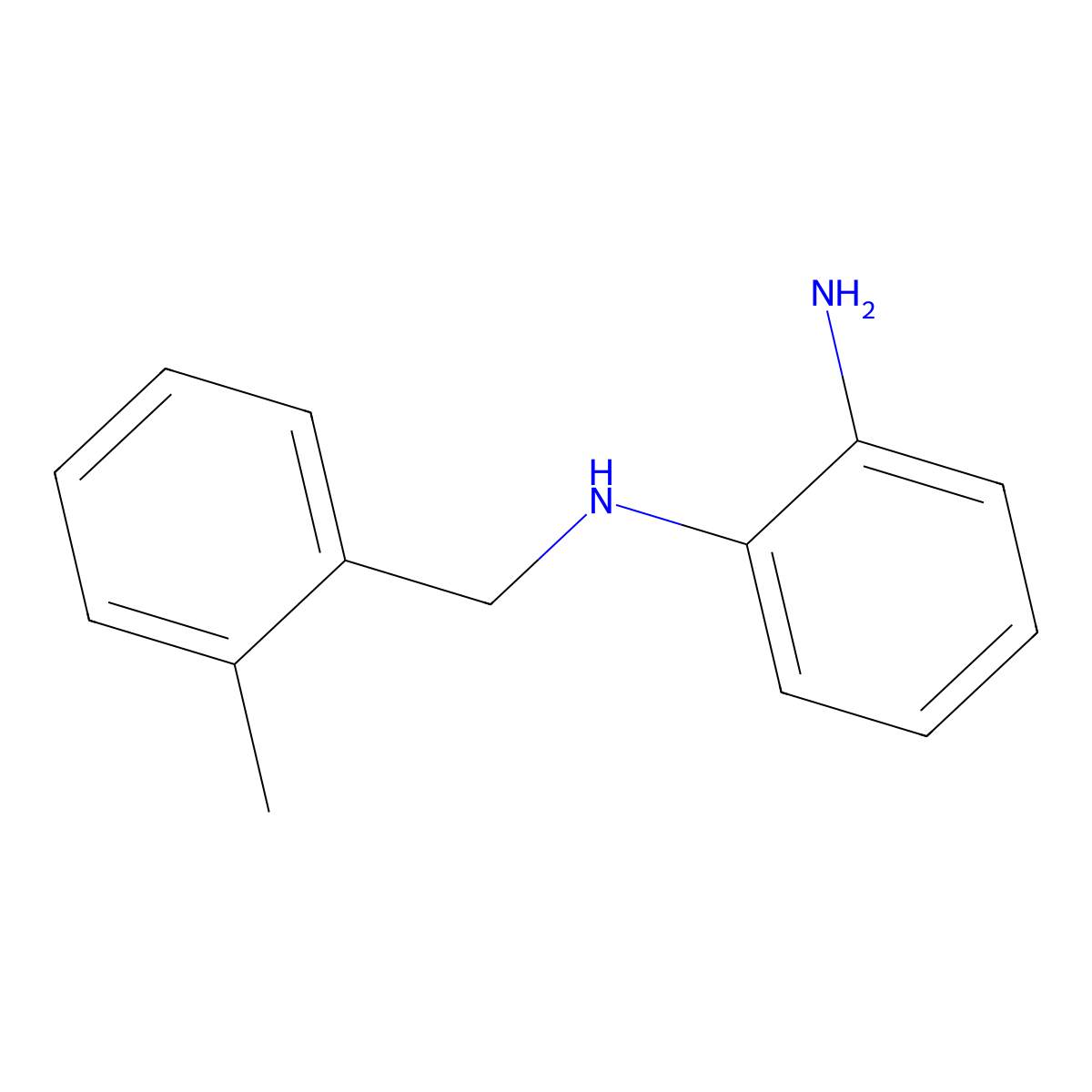 1-N-[(2-methylphenyl)methyl]benzene-1,2-diamine molecular structure, CAS 7191-92-6