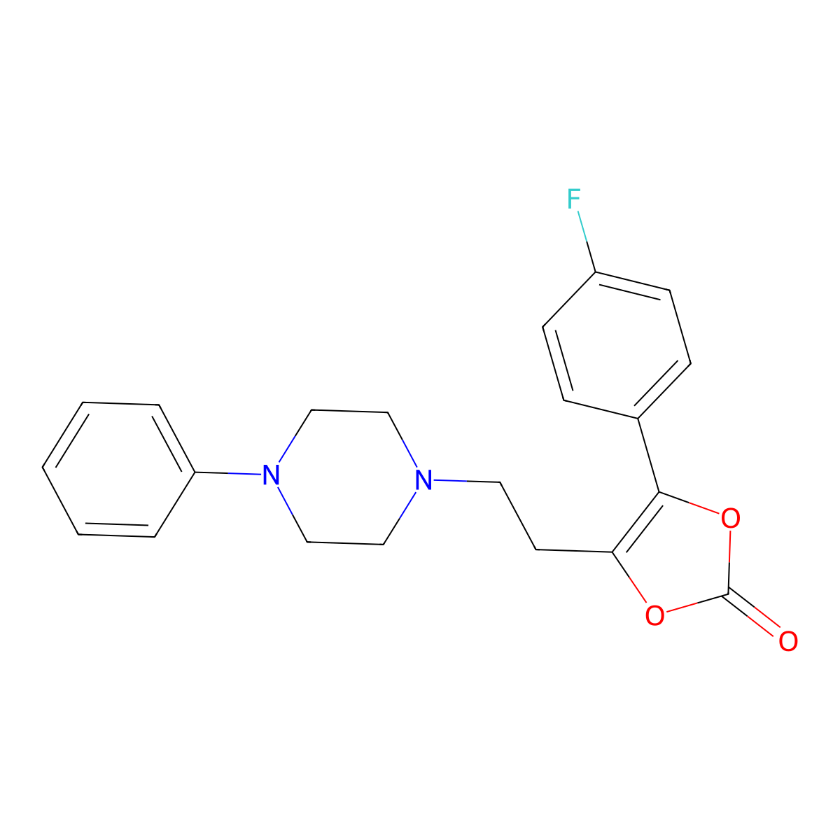 Fludoxopone molecular structure, CAS 71923-29-0
