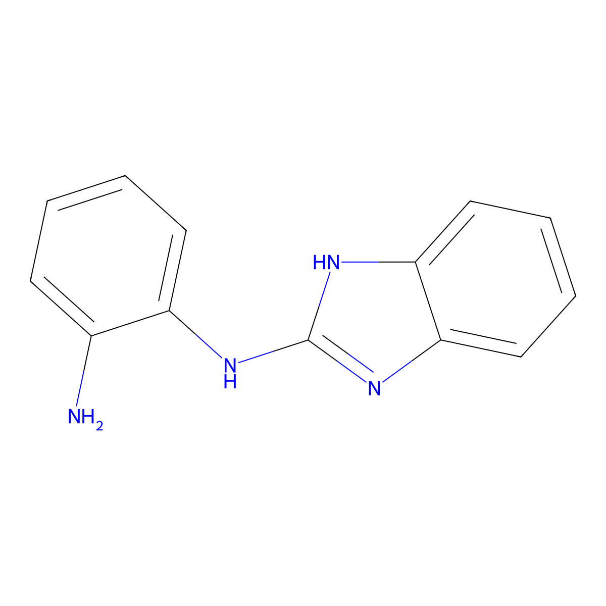 N-(1H-Benzoimidazol-2-yl)-benzene-1,2-diamine molecular structure, CAS 719285-67-3