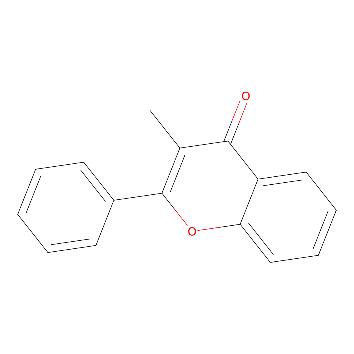 3-Methylflavone molecular structure, CAS 71972-66-2