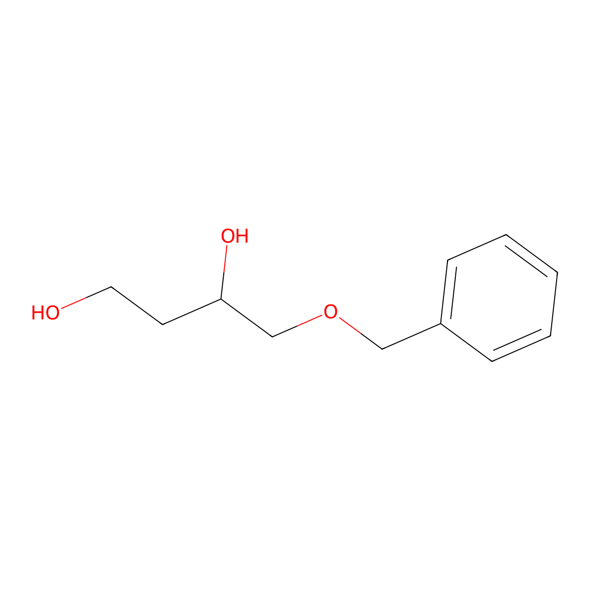 4-(Benzyloxy)butane-1,3-diol molecular structure, CAS 71998-70-4