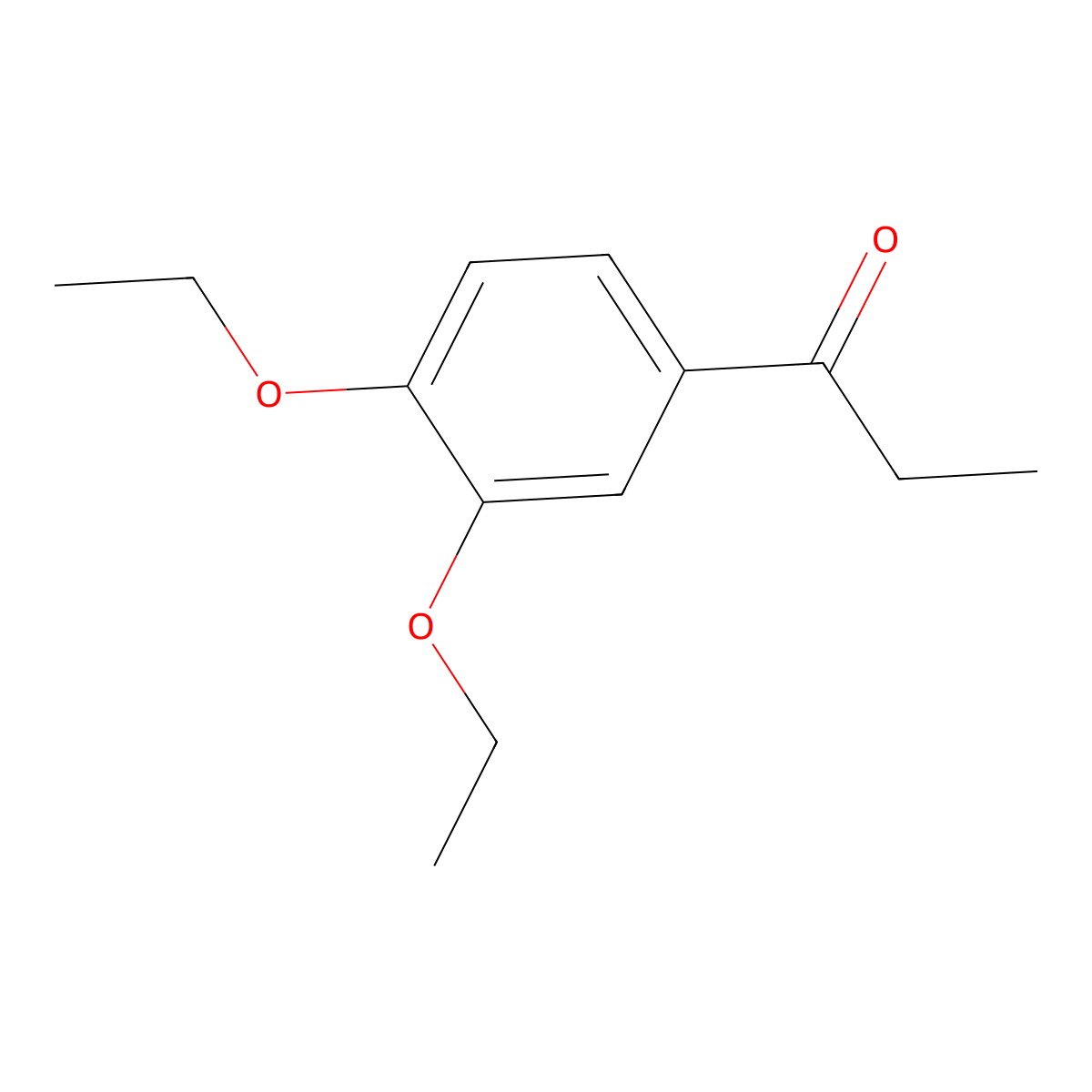 1-(3,4-Diethoxyphenyl)propan-1-one molecular structure, CAS 720-66-1