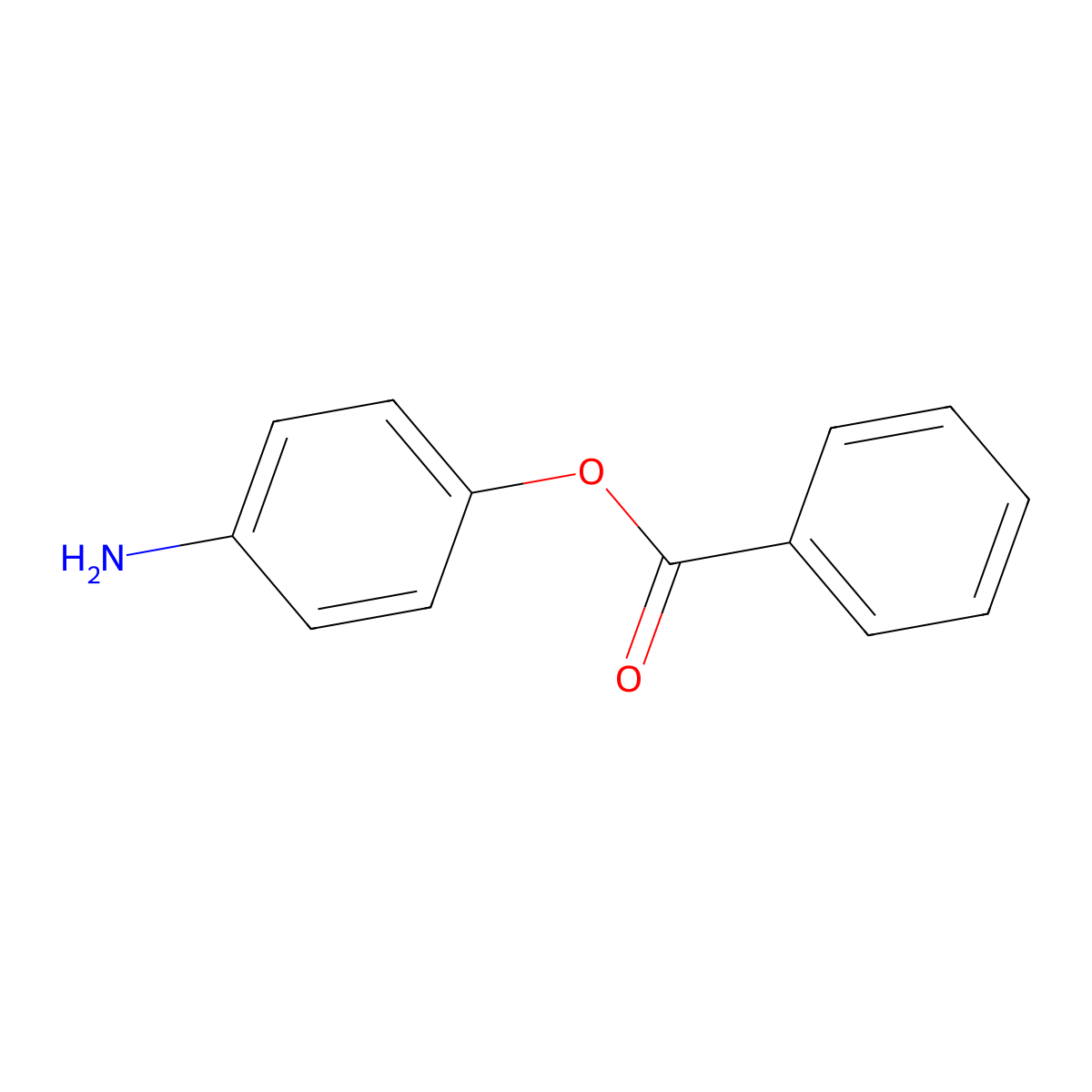 4-Amino-phenol 1-benzoate molecular structure, CAS 720-98-9