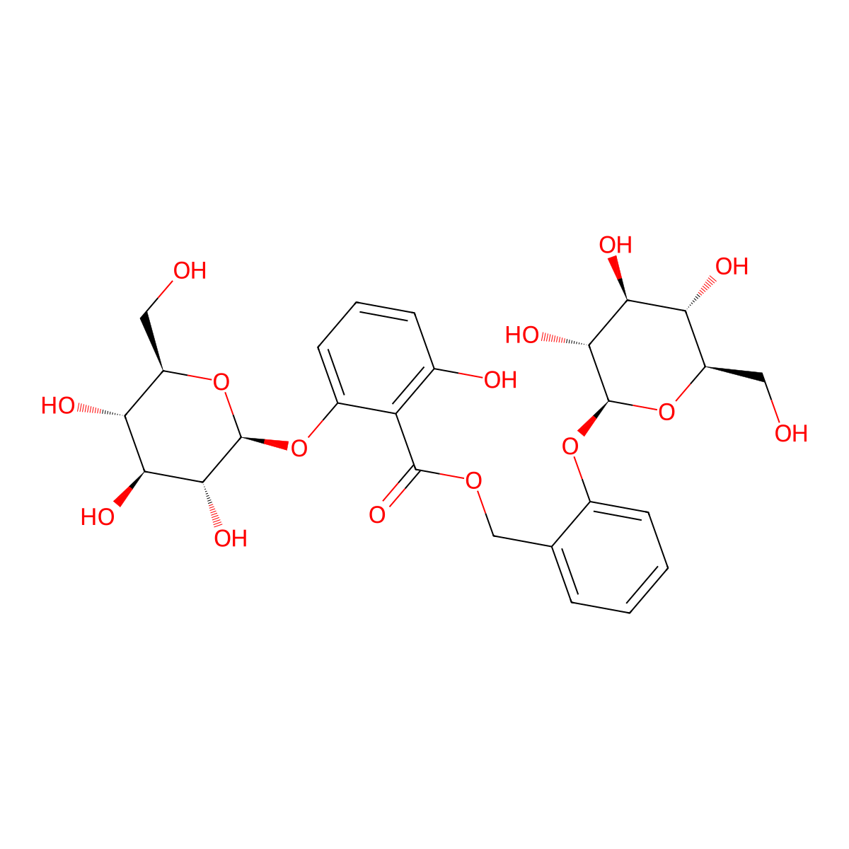 Henryoside molecular structure, CAS 72021-23-9